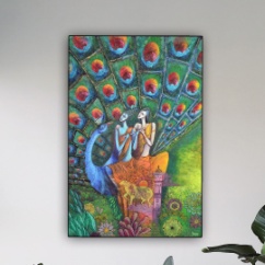 Figurative paintings by Mahesh Annapure